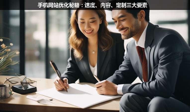 手機(jī)網(wǎng)站優(yōu)化秘籍：速度、內(nèi)容、定制三大要素