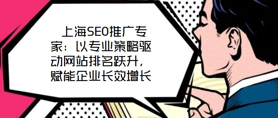  上海SEO推廣專家：以專業(yè)策略驅(qū)動(dòng)網(wǎng)站排名躍升，賦能企業(yè)長(zhǎng)效增長(zhǎng)